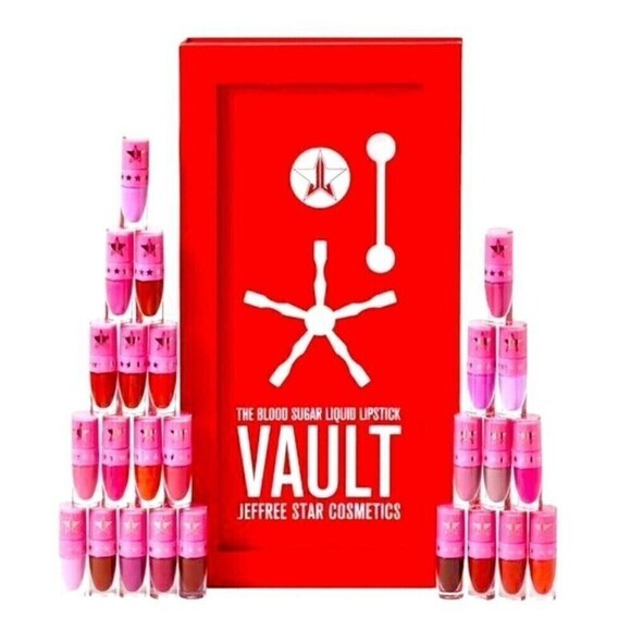 JEFFREE STAR BLOOD SUGAR LIQUID LIPSTICK COLLECTION VAULT NEW - Picture 1 of 8